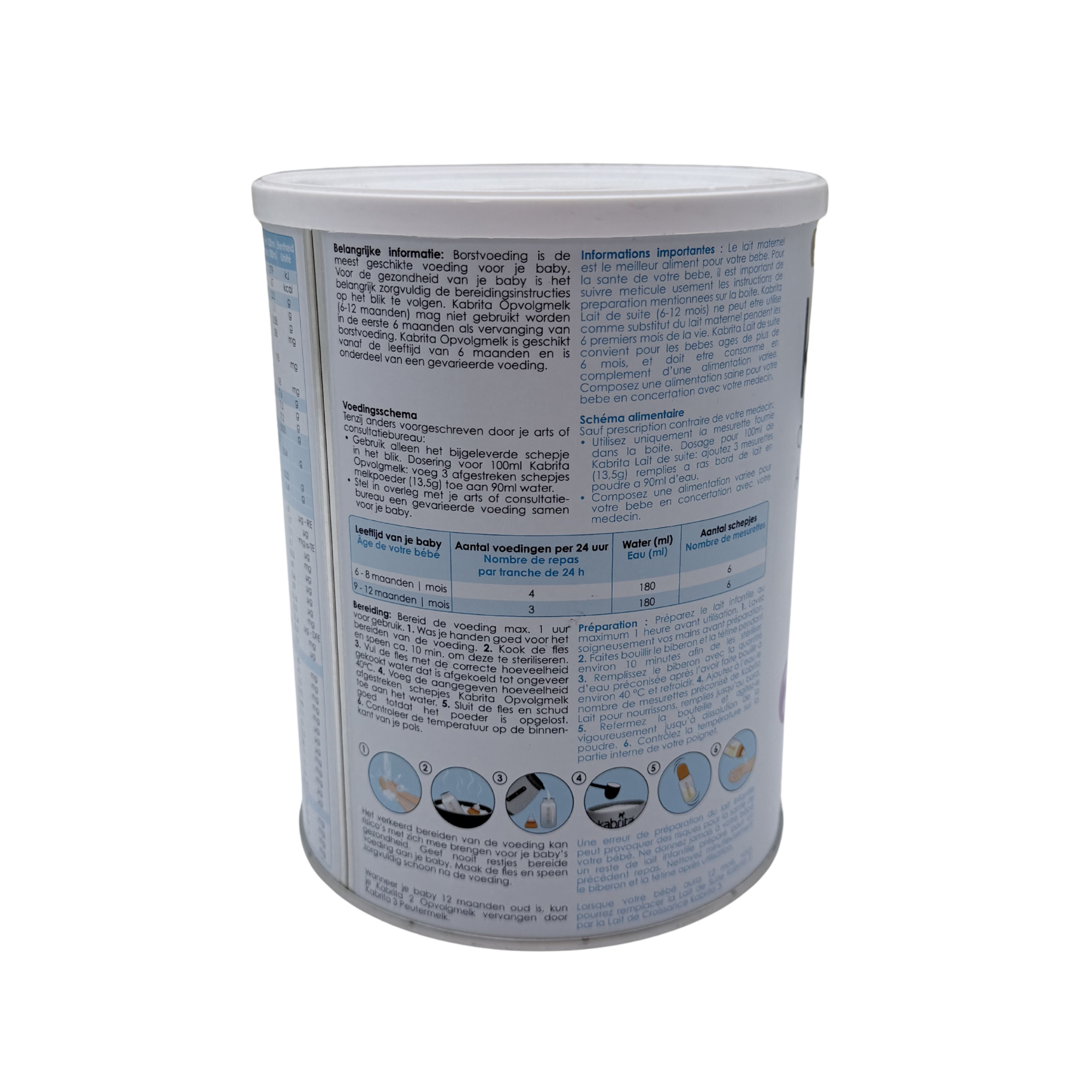 Lait de suite au lait de chèvre 2e âge — 800 g