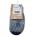 Chaussettes bleues rayées antidérapantes – 23-26