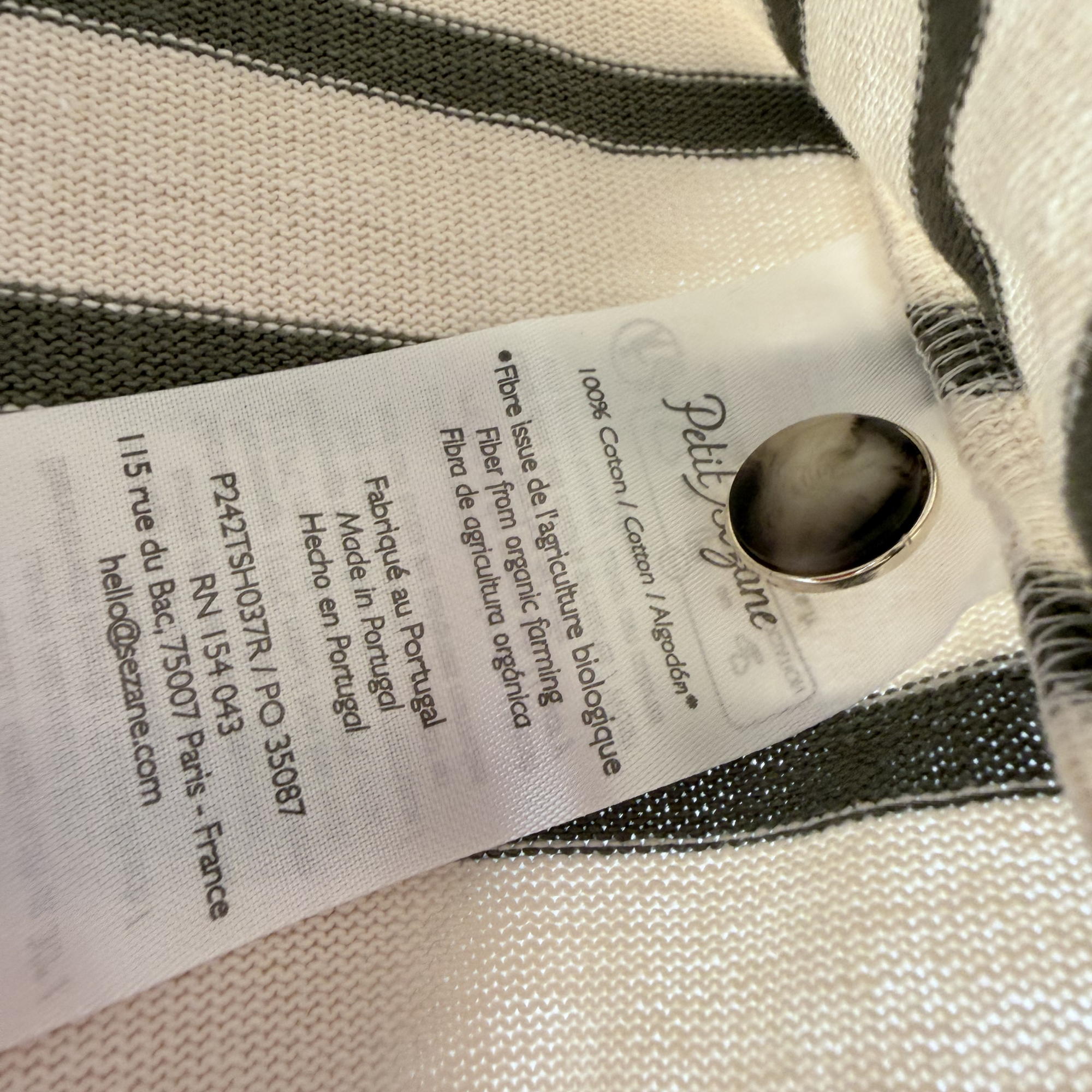 Pull marinière “Arlo” — 18 mois