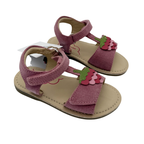 Sandales roses motif fraise — 25