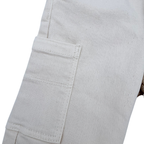 Pantalon cargo bébé beige à poches - 12 mois