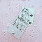 Robe rose en broderie anglaise — 36 mois