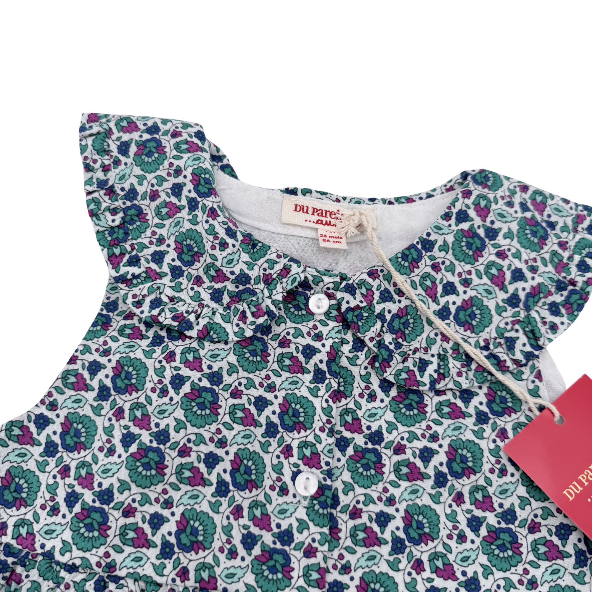 Robe fleurie — 24 mois