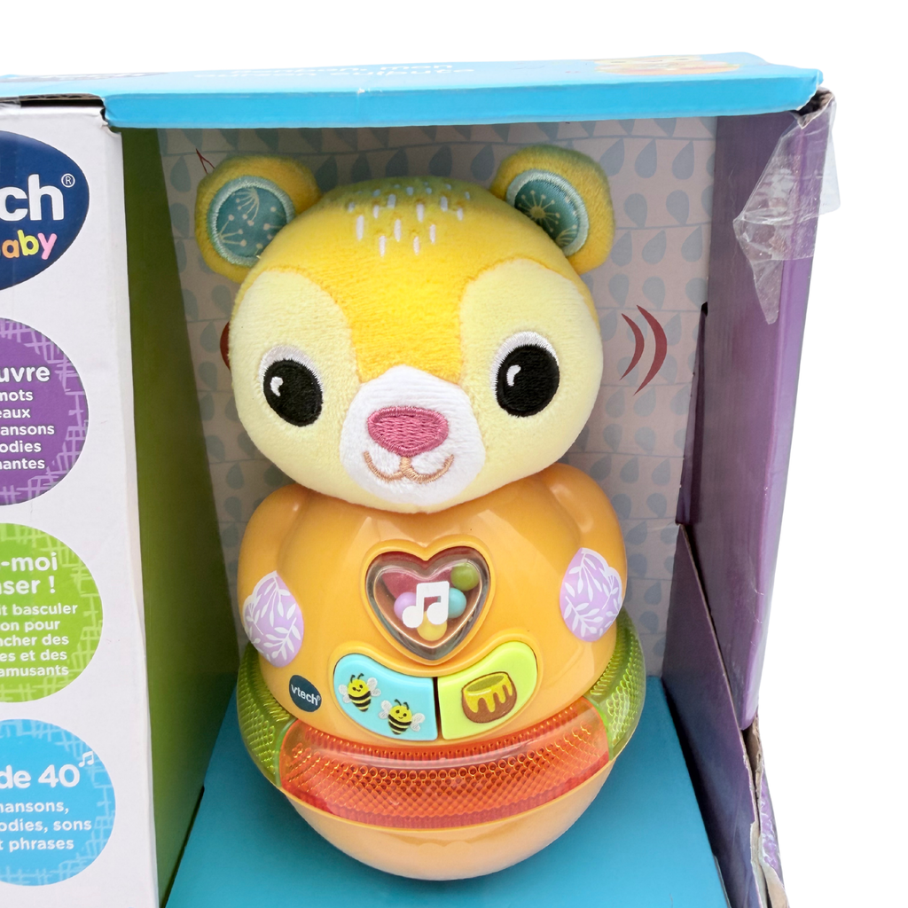 Bonbon mon ourson culbuto interactif  - 6-24 mois