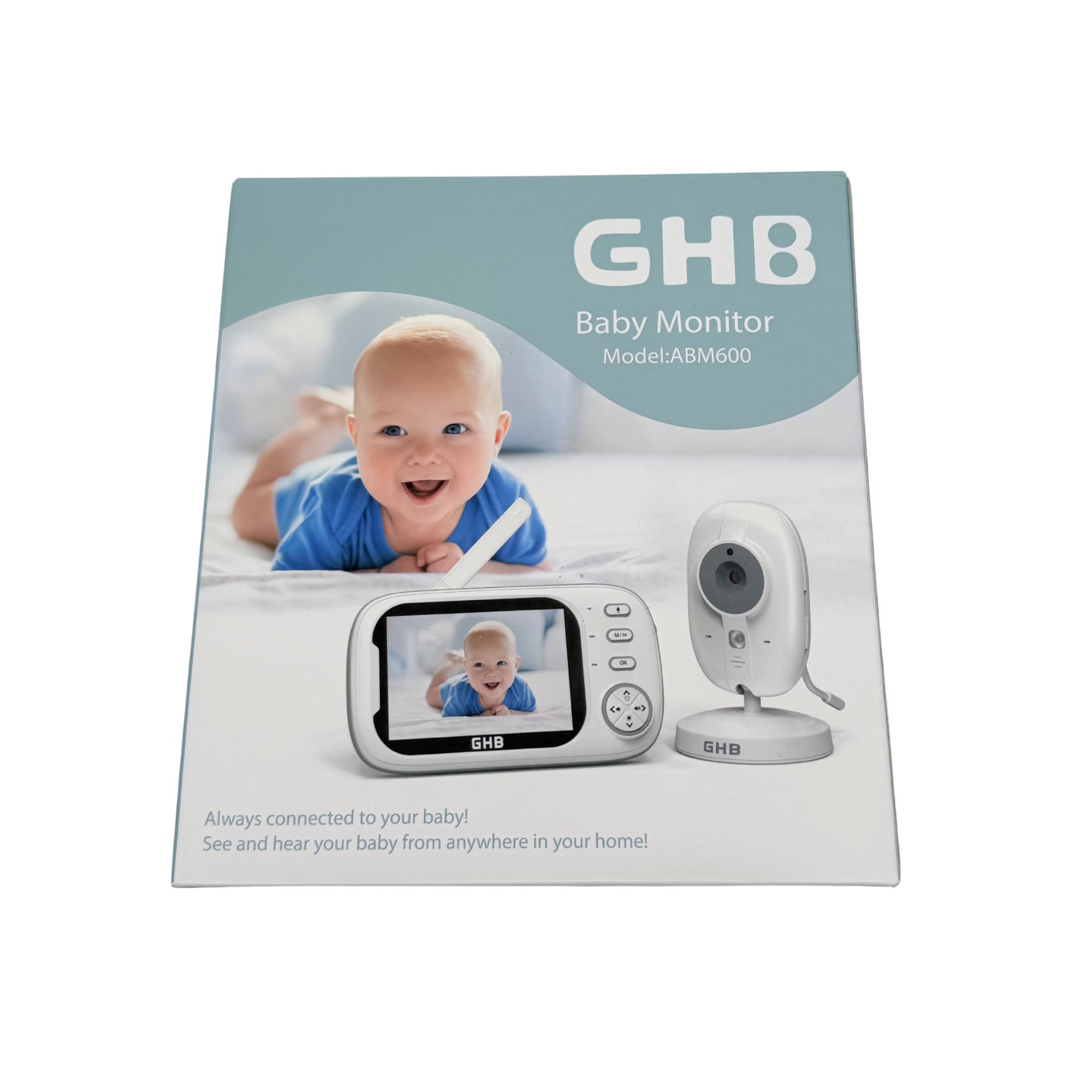 Babyphone vidéo avec écran 3,5 pouces