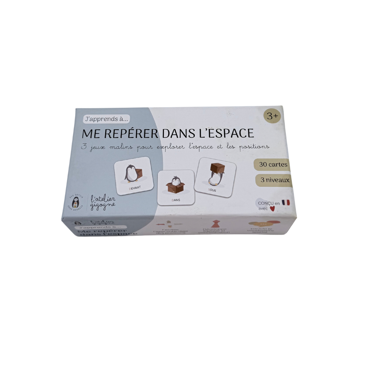 J'apprends à me repérer dans l’espace – dès 3 ans