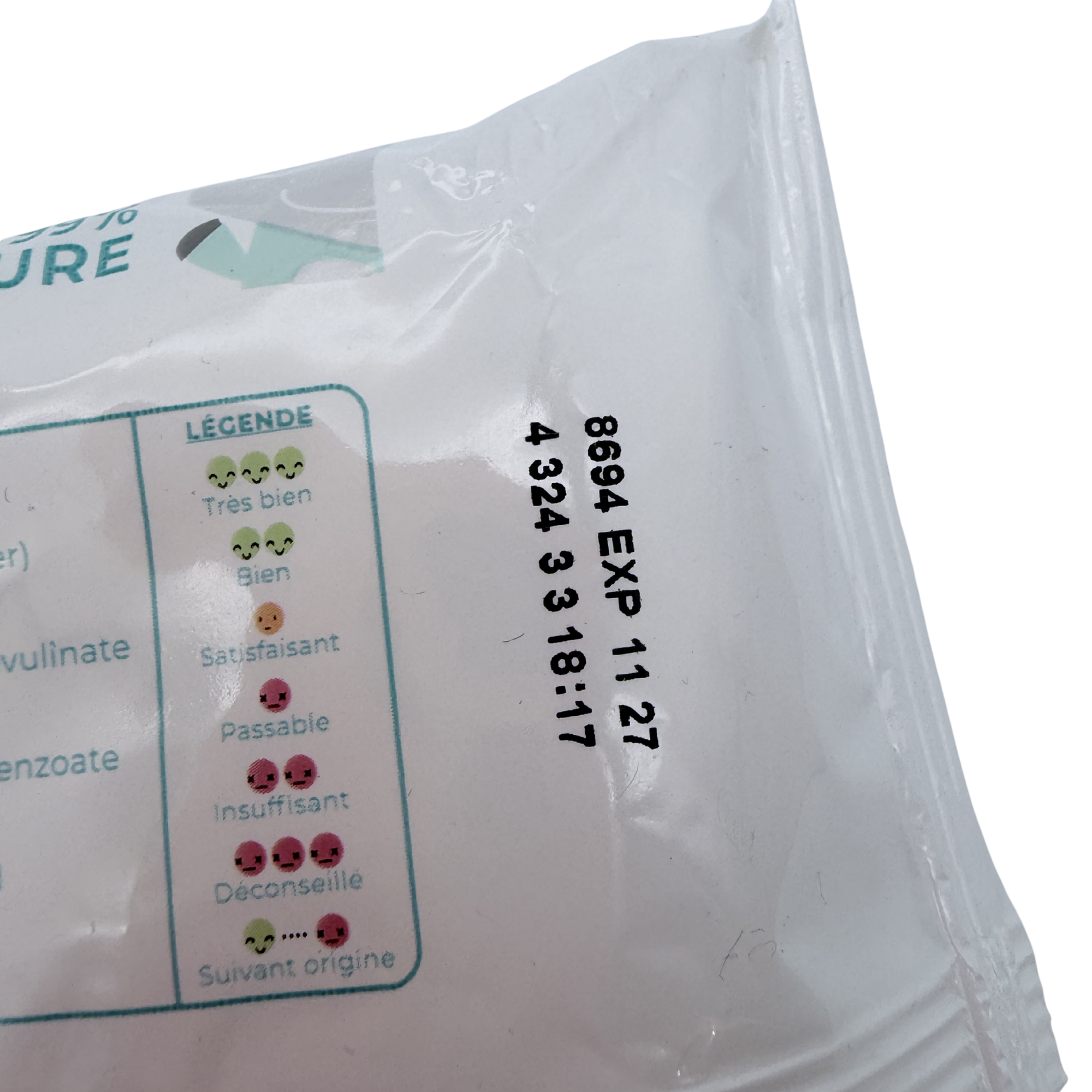 Paquet de lingettes — x58
