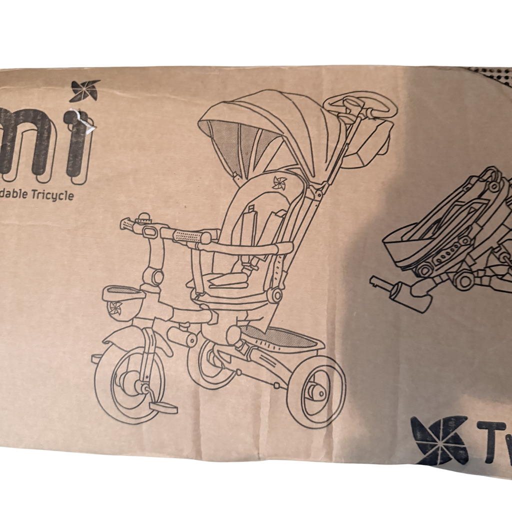 Tricycle évolutif vert sauge — 10 mois à 3 ans