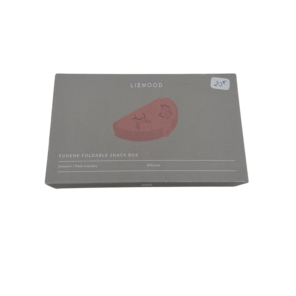 Boîte à snack silicone Licorne — Rose