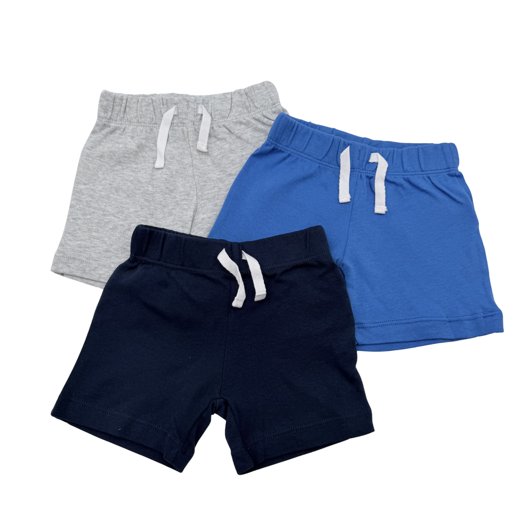Lot de 3 shorts en coton — 6 mois