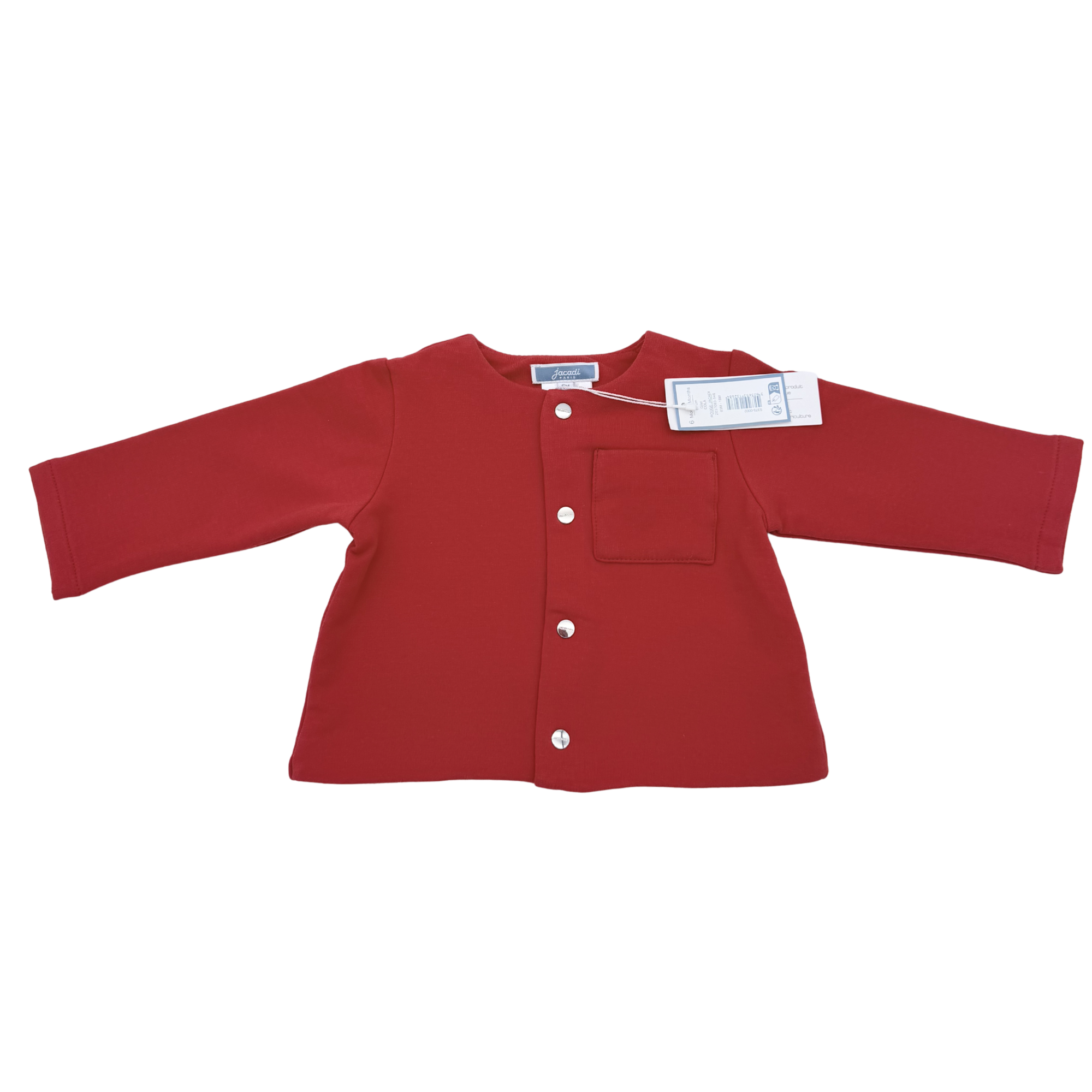 Gilet rouge — 6 mois