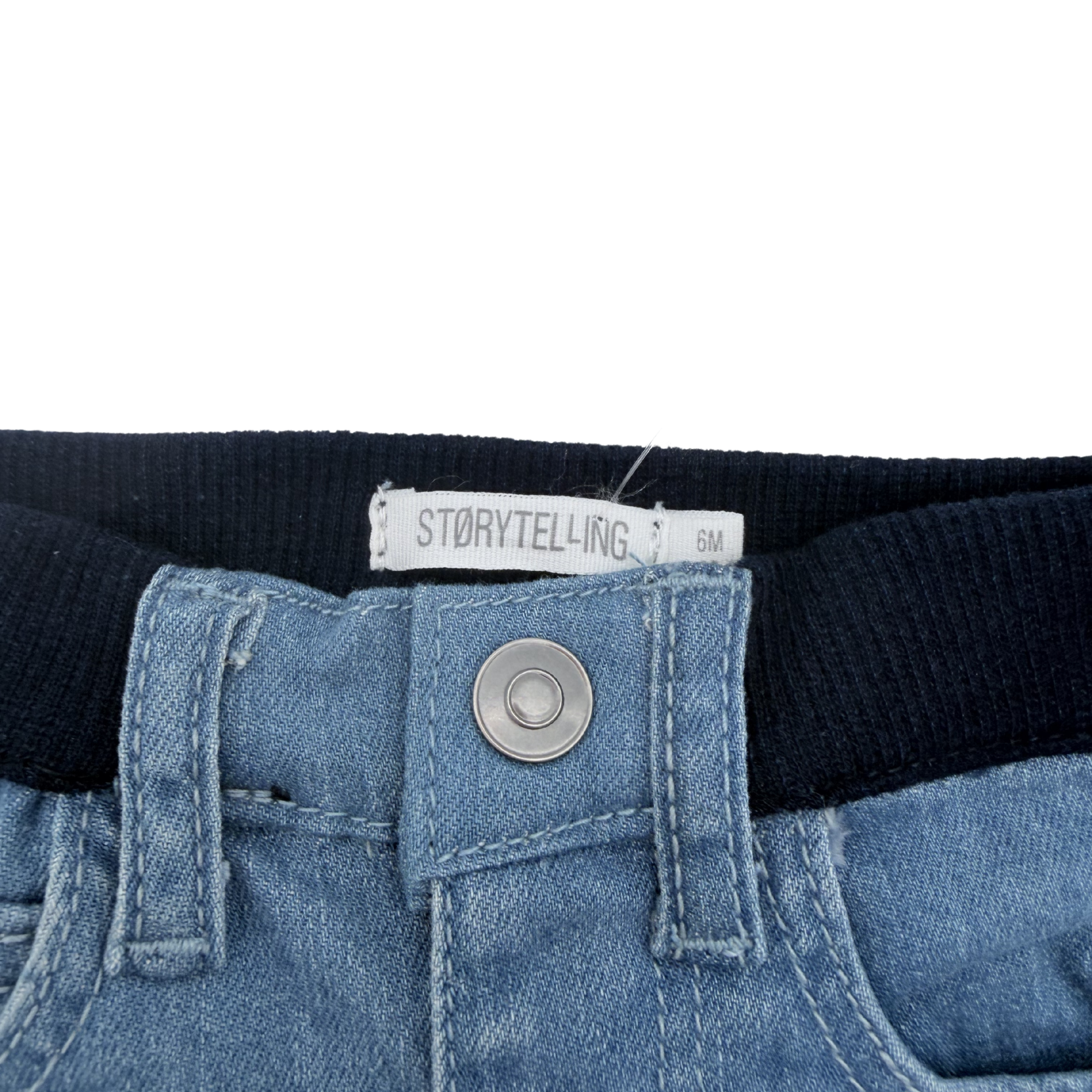 Jean slim denim - 6 mois
