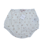 Bloomer blanc à fleurs — 18 mois
