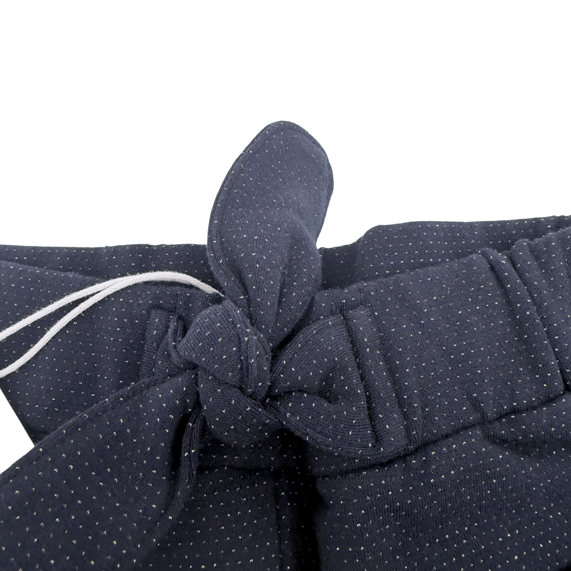 Pantalon bleu marine à pois brillants — 5 ans