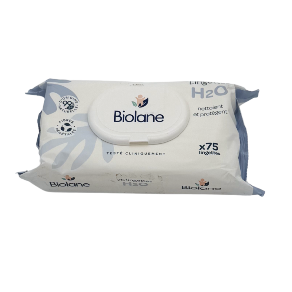 Paquet de 75 lingettes H2O