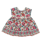 Robe sans manches fleurie — 6 mois