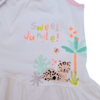 Robe à bretelles “Sweet Jungle” — 12 mois