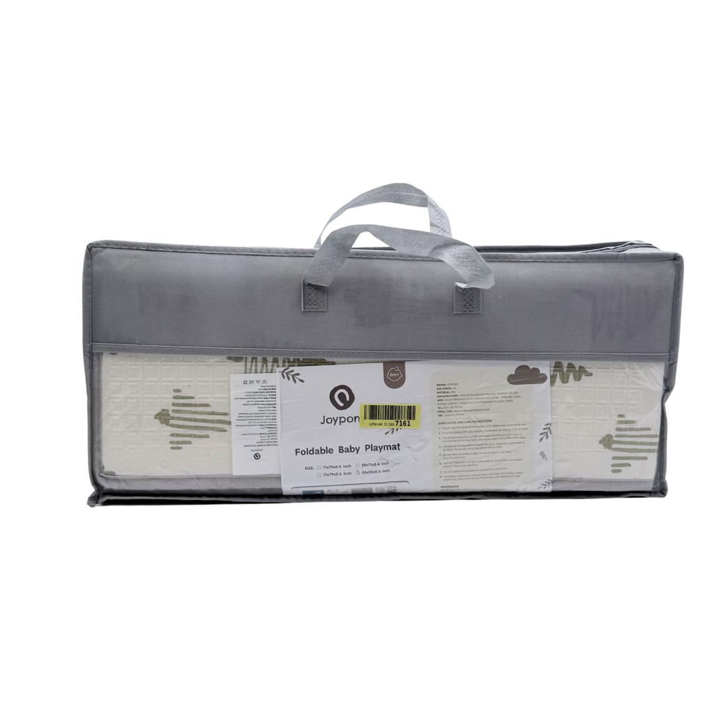 Tapis d'éveil pliable réversible 120 × 120 cm