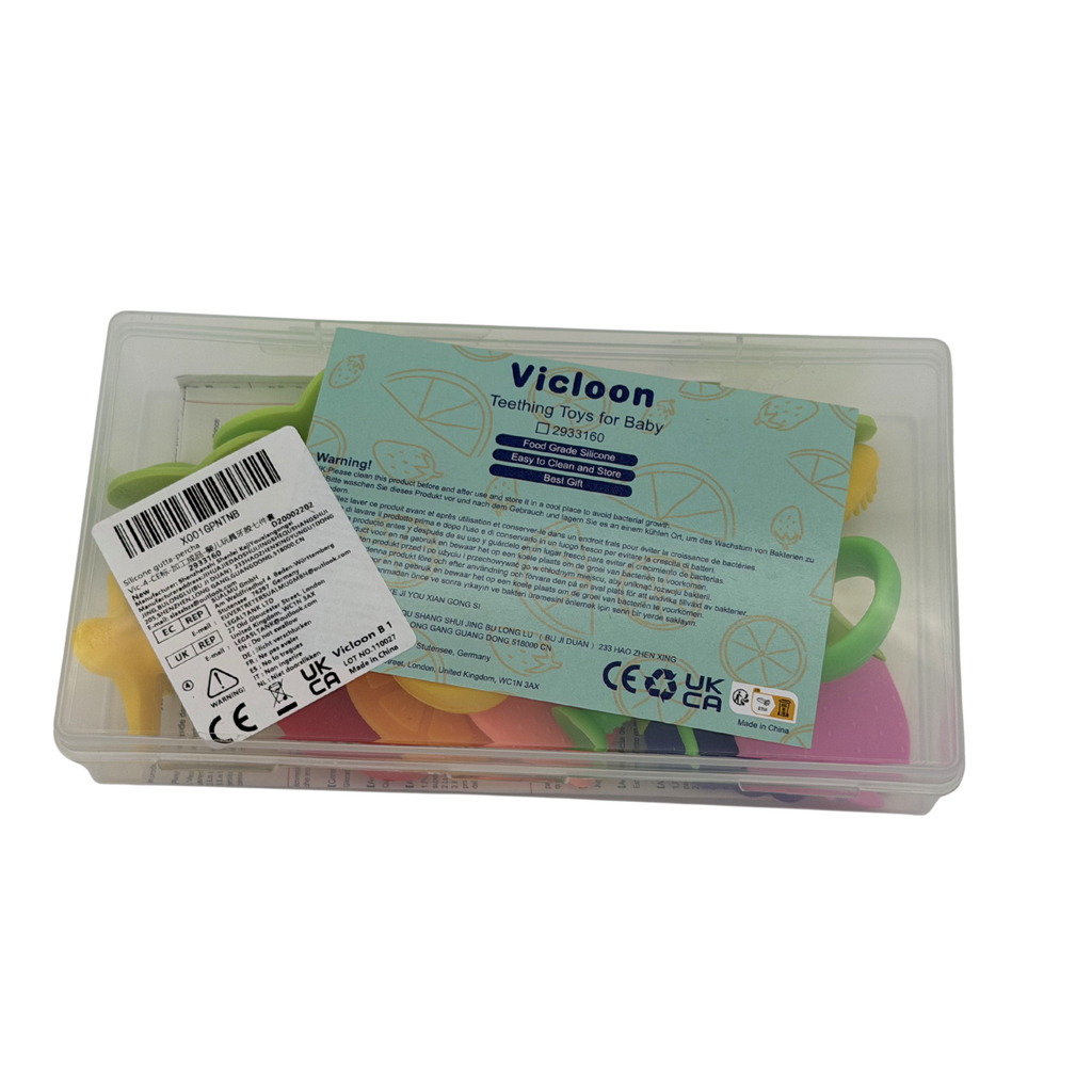 Lot de 7 jouets de dentition