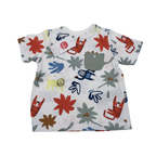 T-shirt bébé jungle multicolore — 6-9 mois