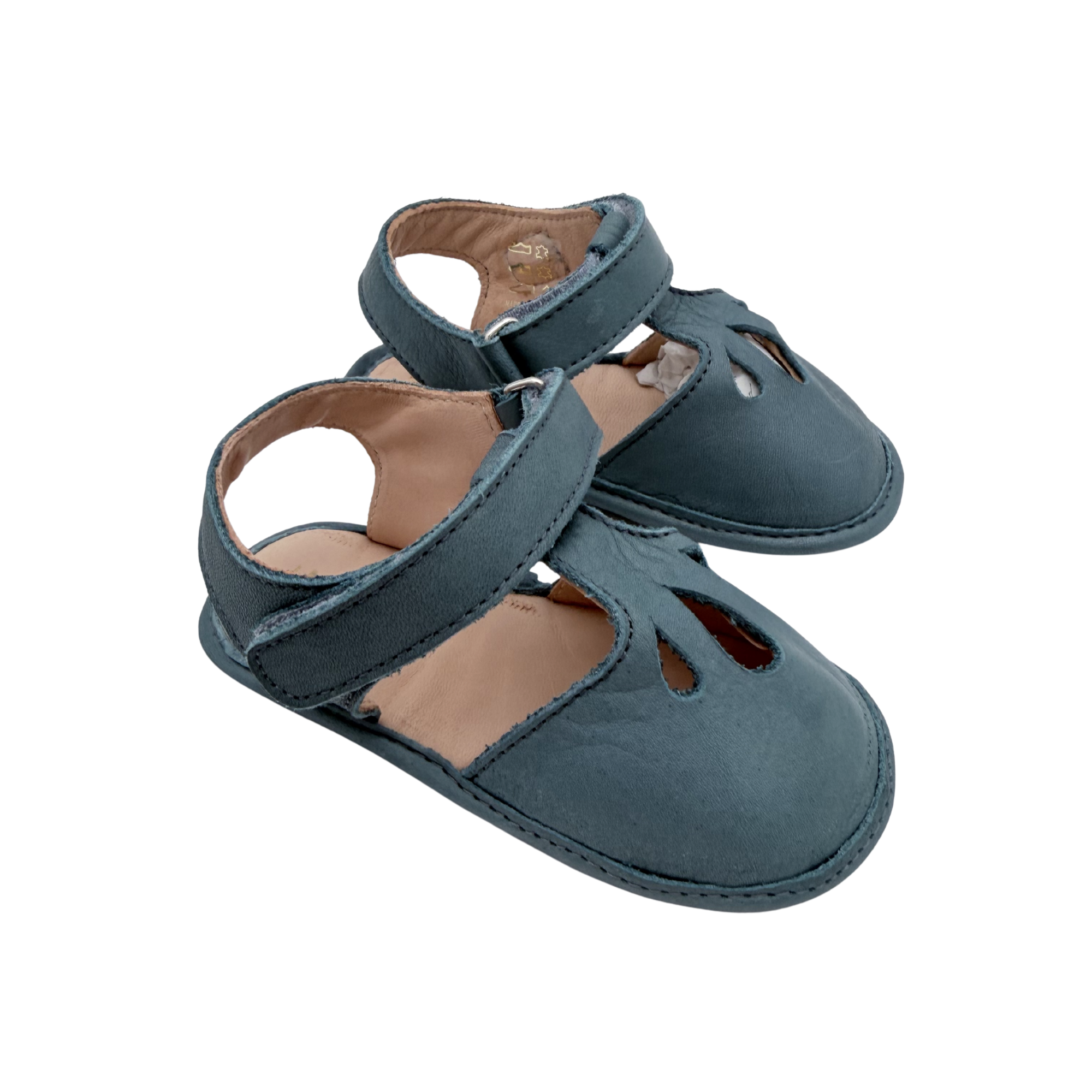 Sandales souples bleu pétrole — 21