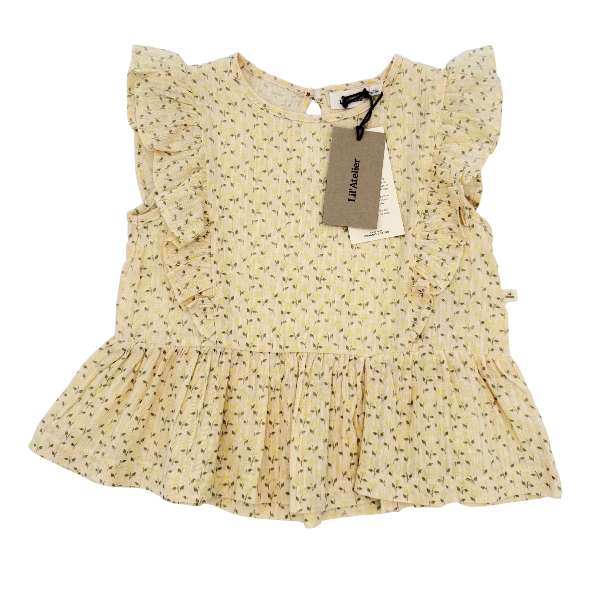 Blouse jaune — 6-7 ans