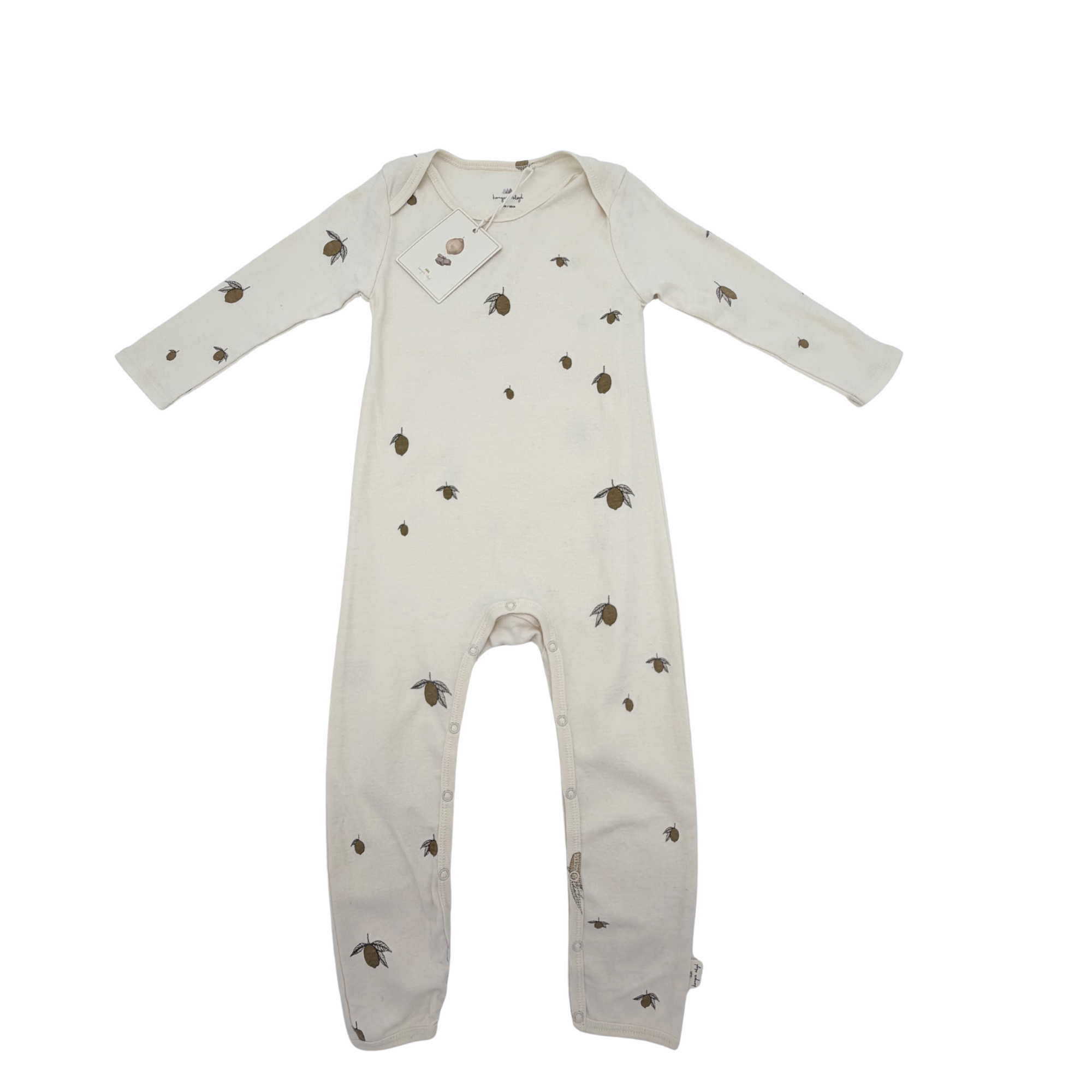 Pyjama imprimé citrons — 18 mois