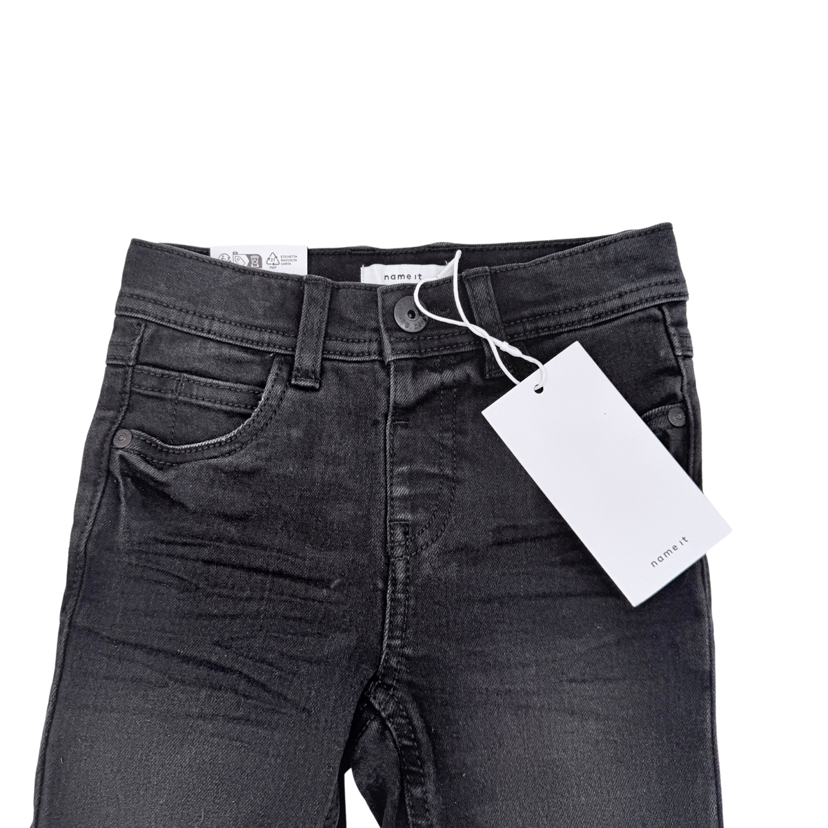 Jean noir slim - 2-3 ans