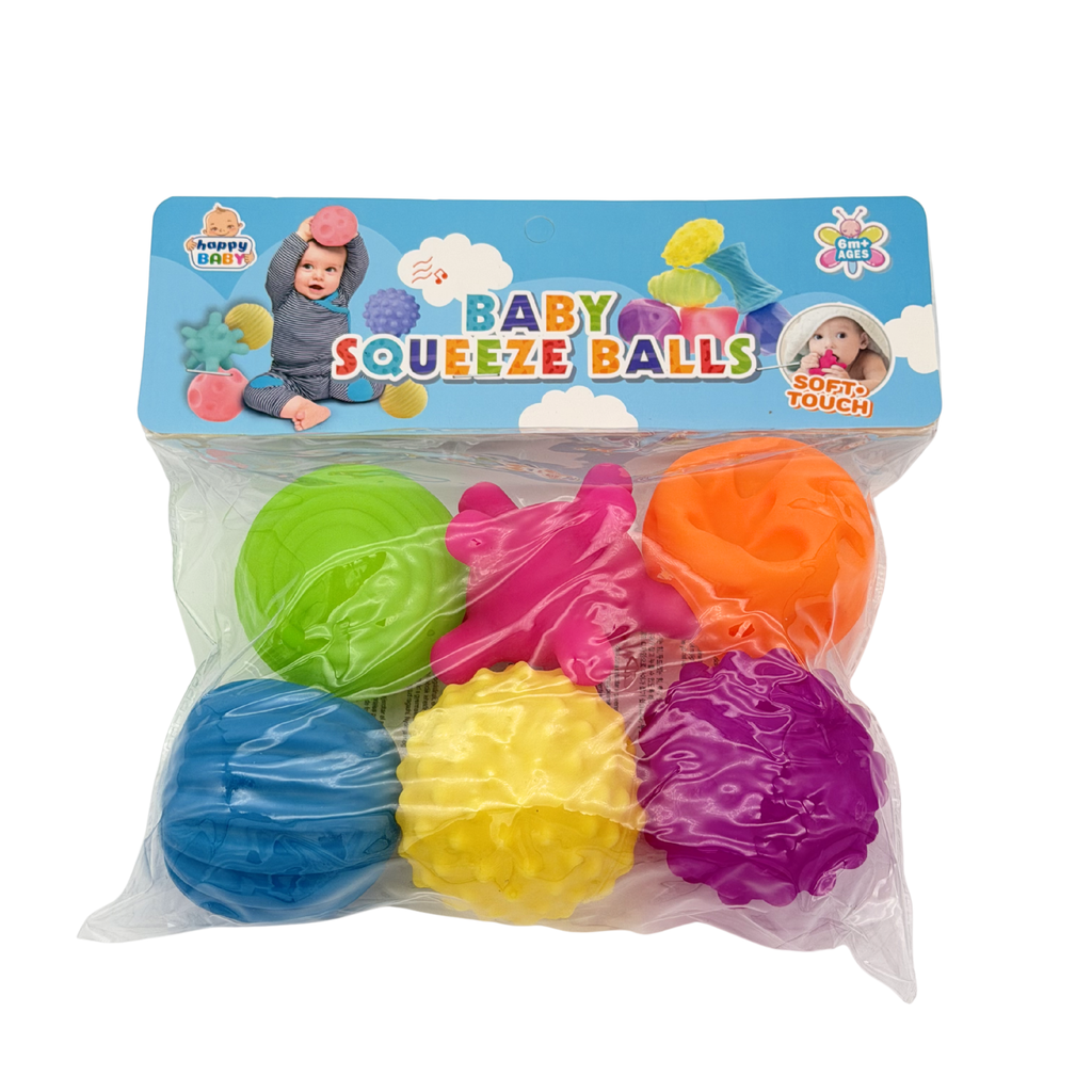 Lot de 6 balles sensorielles