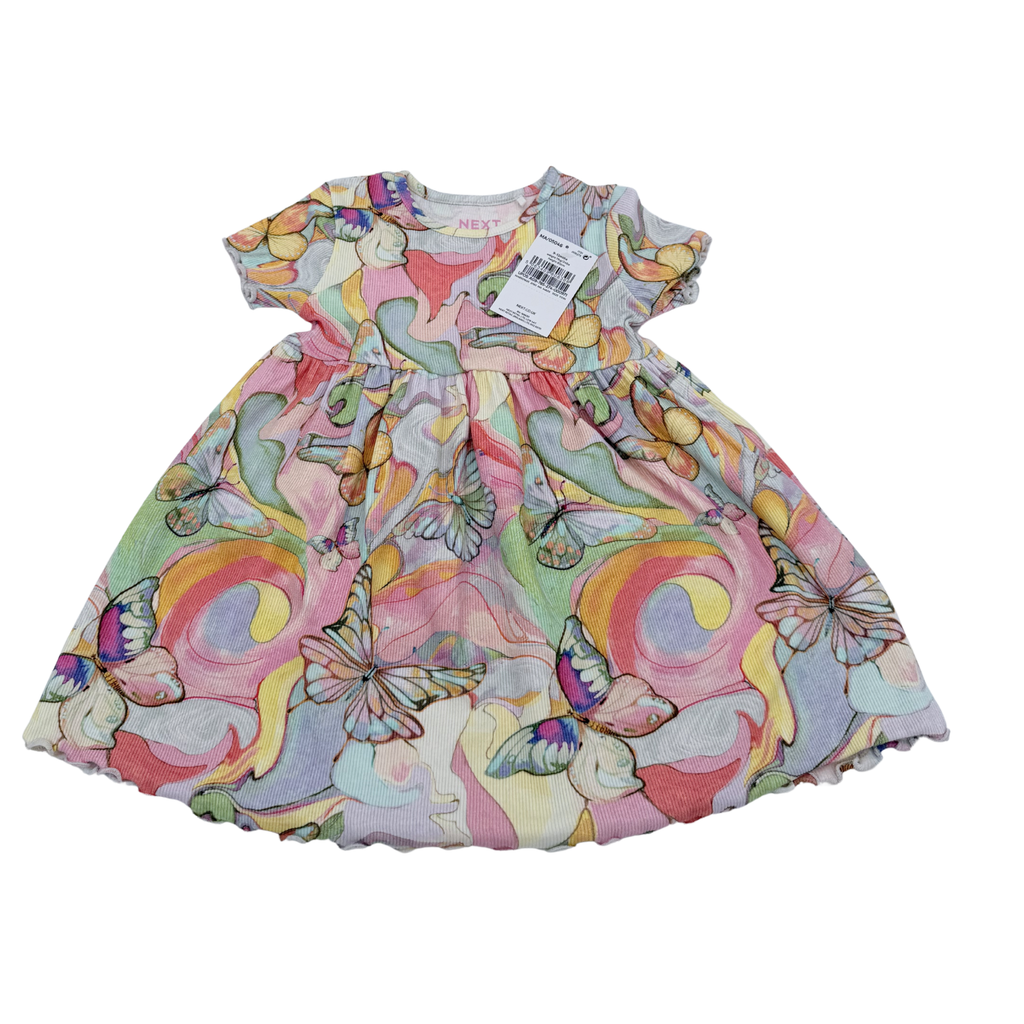 Robe imprimé papillons — 9-12 mois