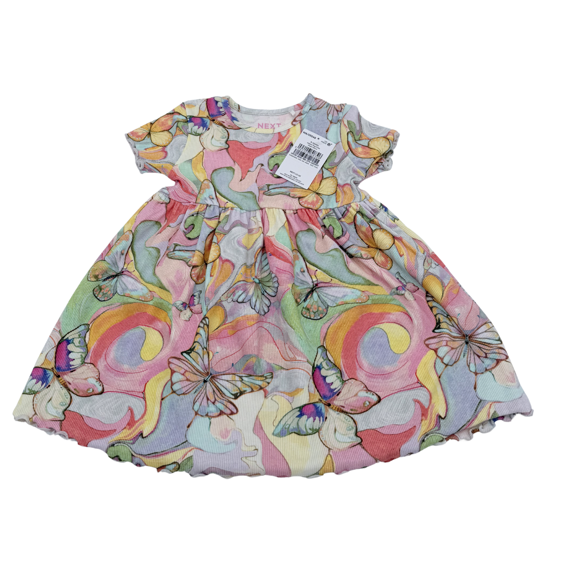 Robe imprimé papillons — 9-12 mois