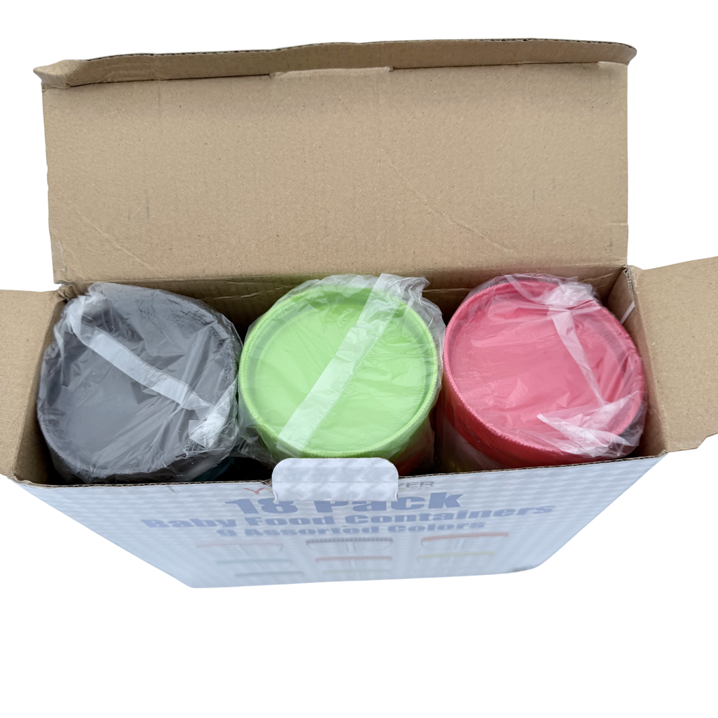 Pots de conservation pour lait maternel — x18