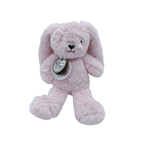 Peluche lapin rose — 25 cm