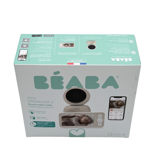 Babyphone vidéo Zen Premium 2 — Caméra 360° Full HD avec écran et application
