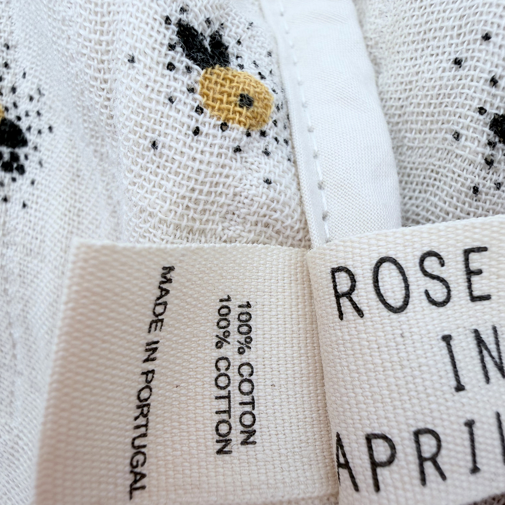 Gigoteuse gaze de coton fleurs TOG1 — 3-18 mois