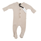Pyjama dors-bien côtelé rayé — 1 mois