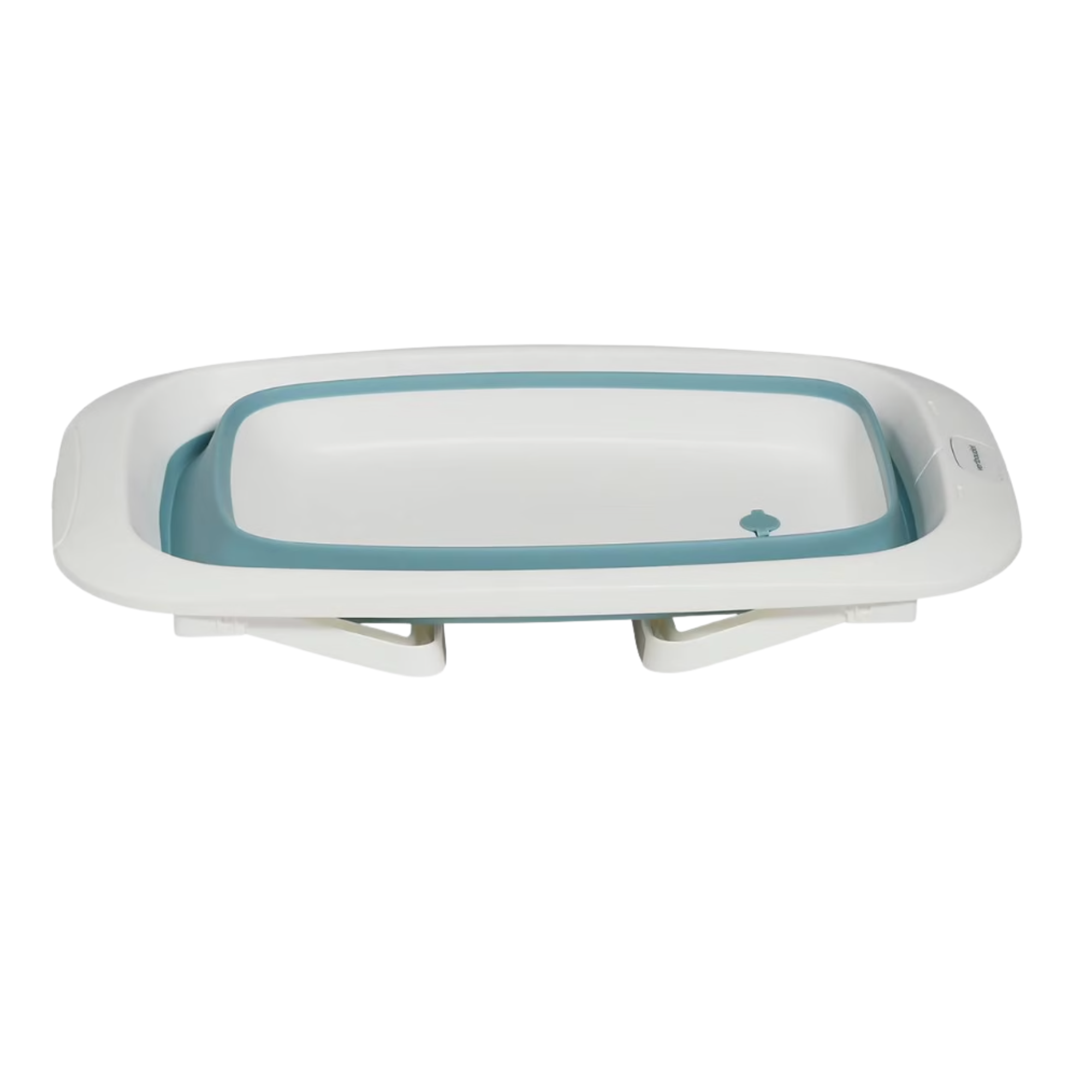 Baignoire pliable — blanche et bleue