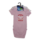 Lot de 2 bodies manches courtes Wonder Woman — 6 mois
