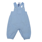 Salopette velours bleu ciel — 3 mois