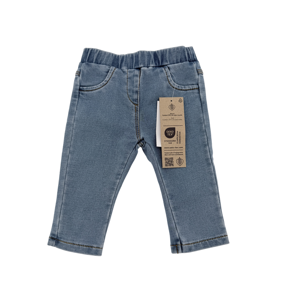 Jean denim clair - 6 mois
