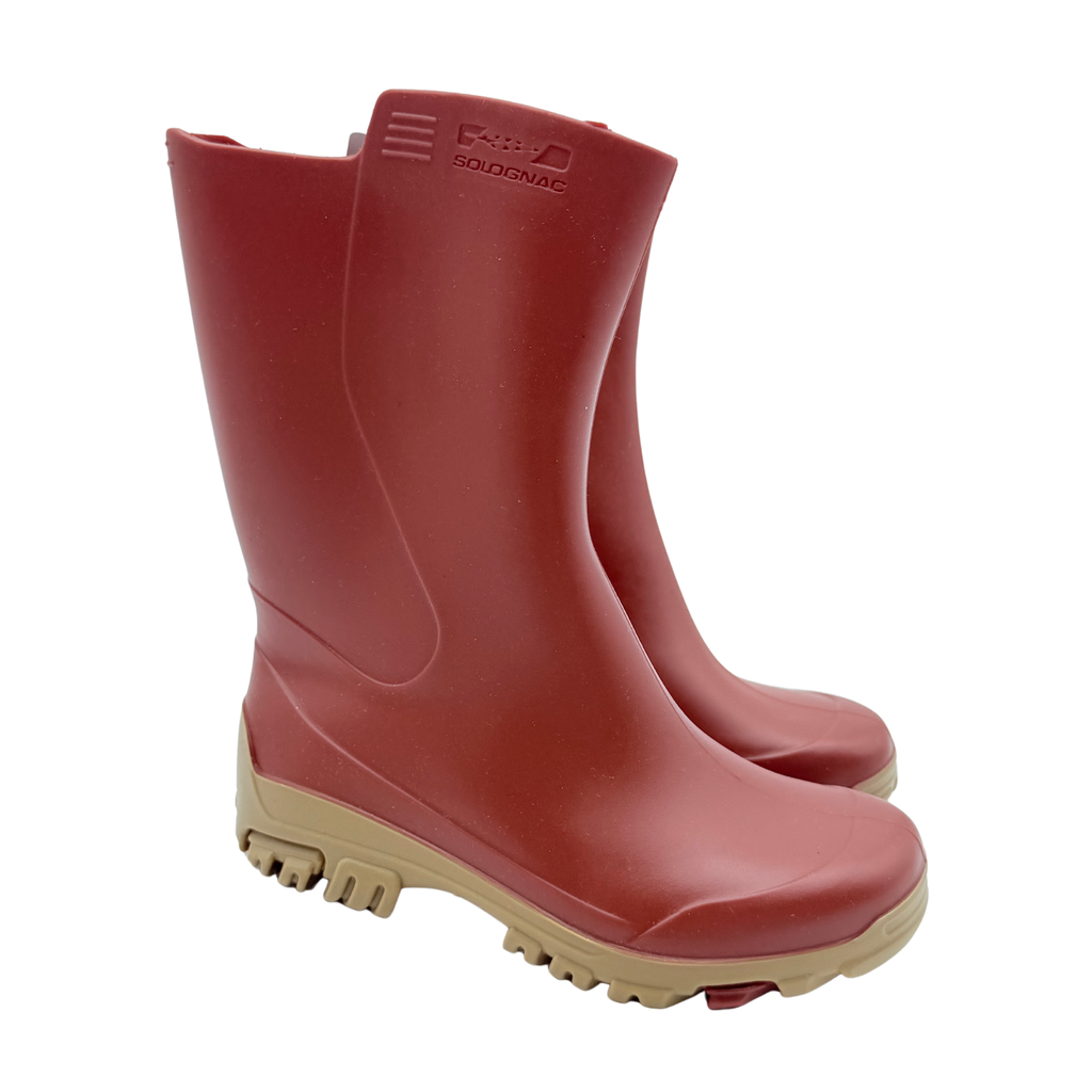 Bottes de pluie bordeaux - 25-26
