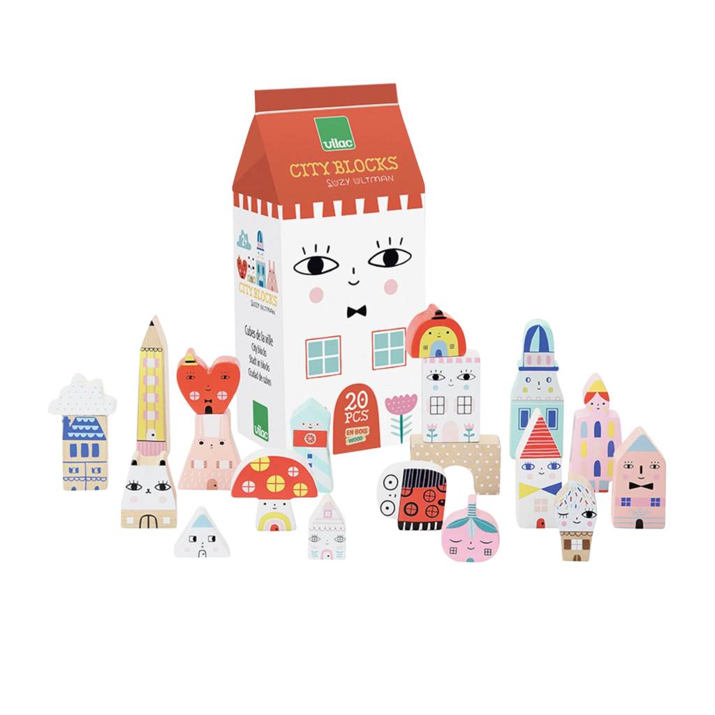 Cubes en bois — Tiny City