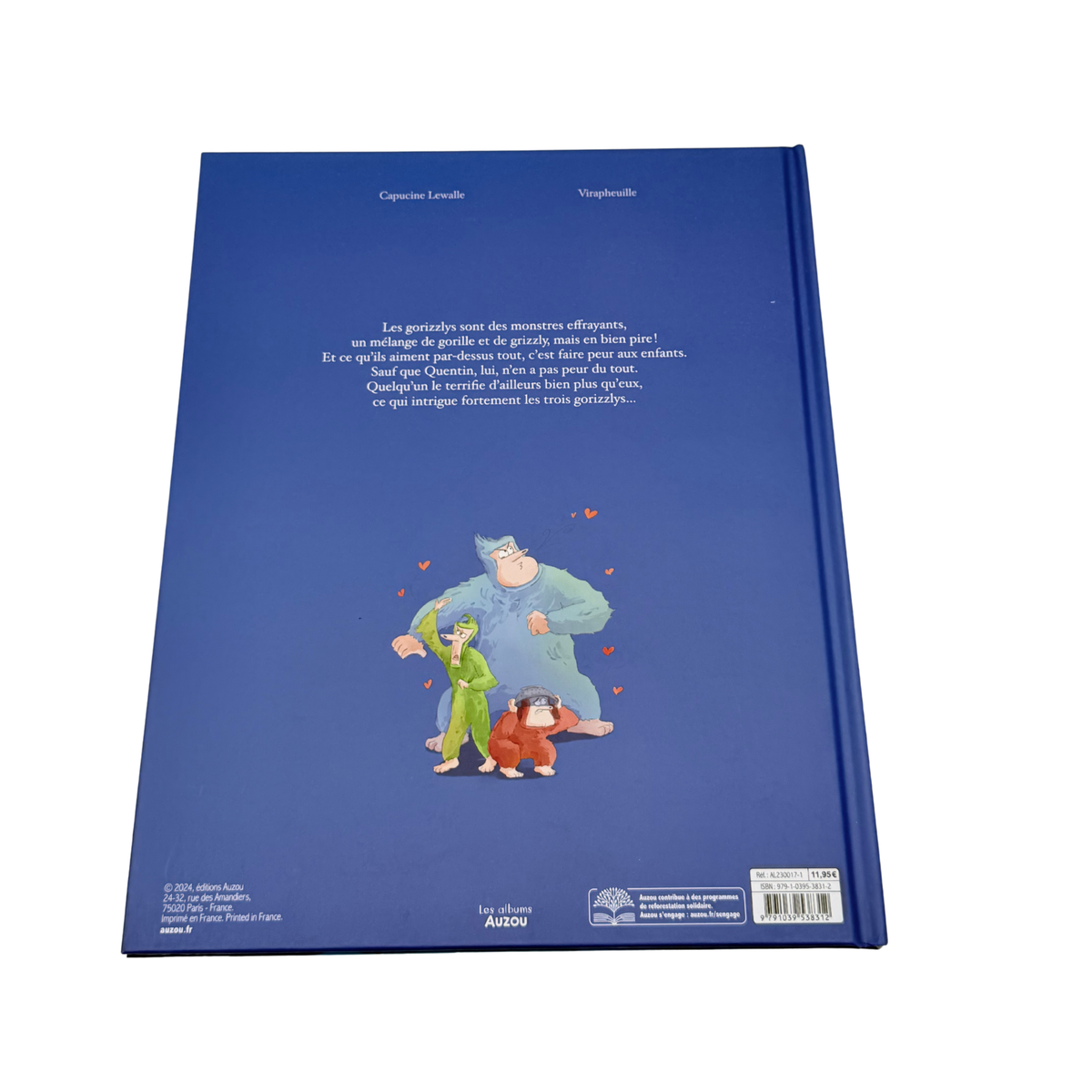 Livre Même pas peur des Gorizzlys