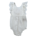 Barboteuse blanche — 9 mois