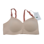 Soutien-gorge d'allaitement sans armatures beige - L