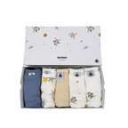 Lot de 5 bodies manches longues — 12 mois