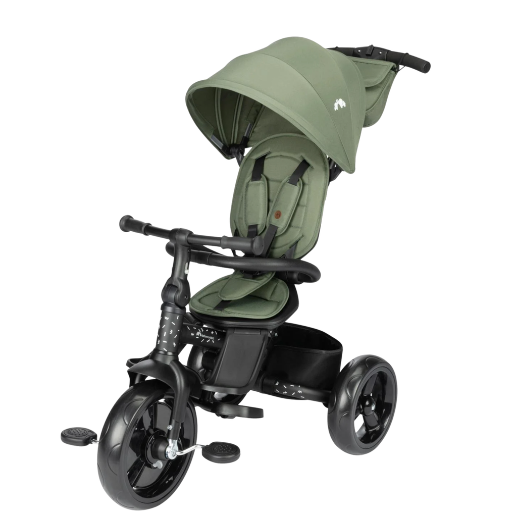 Tricycle évolutif vert sauge — 10 mois à 3 ans