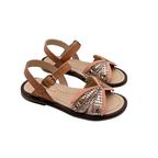 Sandales camel et rose doré — 26