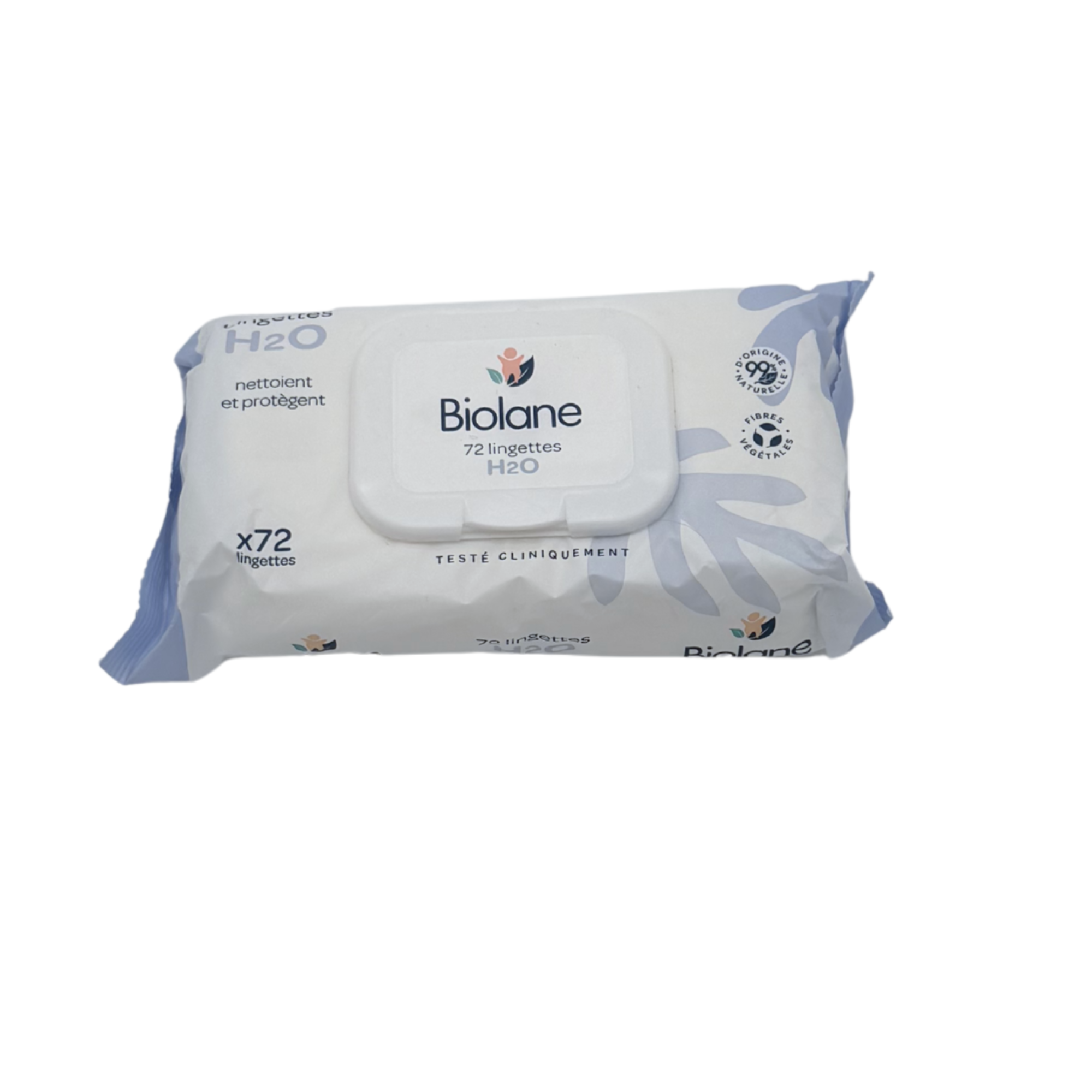 Paquet de 72 lingettes H2O