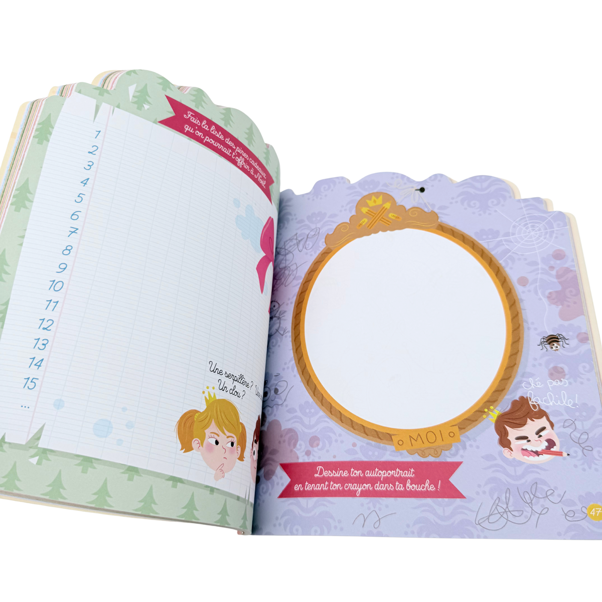 Carnet d’activités Dubazar & Gribouillage
